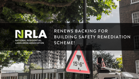 NRLA renews backing for Earl of Lytton’s building safety scheme