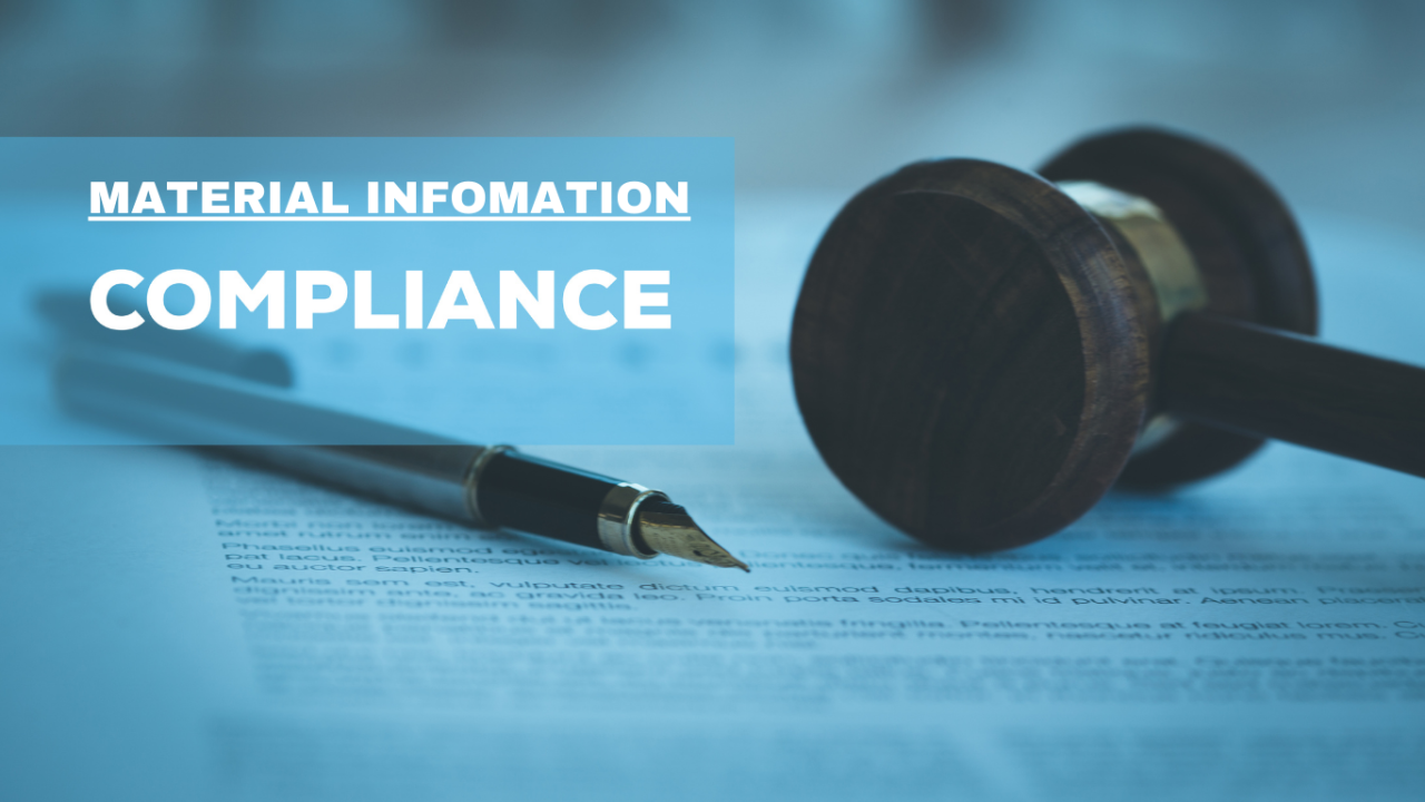 MaterialInformationCompliance