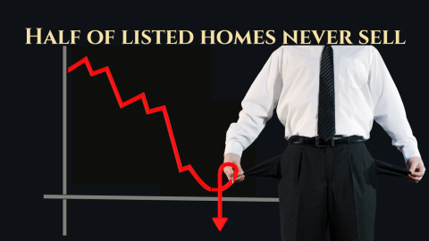 Half of listed homes never sell, Zoopla reveals