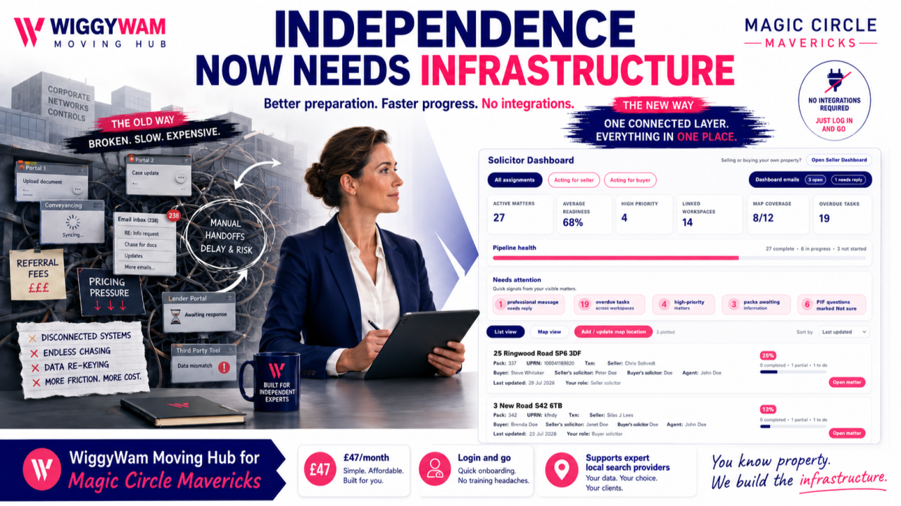 Independent Conveyancers Need Infrastructure. But Who Should Control It?