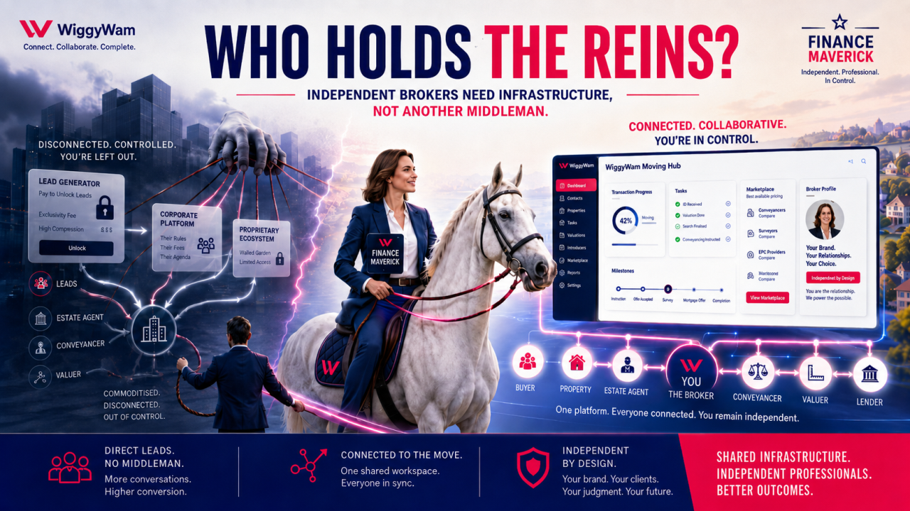 Mortgage Brokers: Keep Hold of the Reins