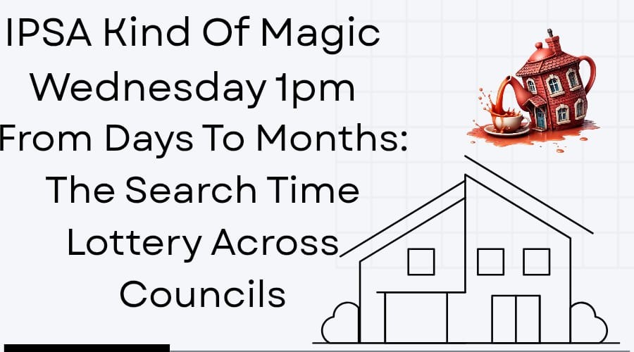 From Days to Months: The Search Time Lottery Across Councils