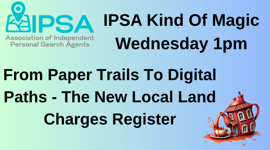 From Paper Trails to Digital Paths – The New Local Land Charges Register