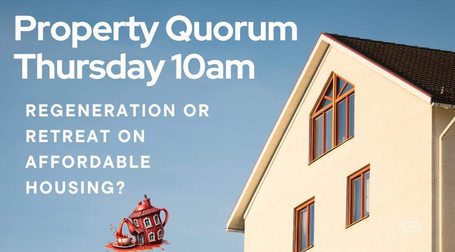 Regeneration or Retreat on Affordable Housing?