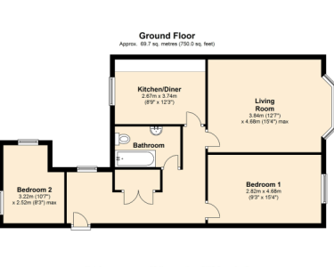 Flat 4, 10-12 Palace